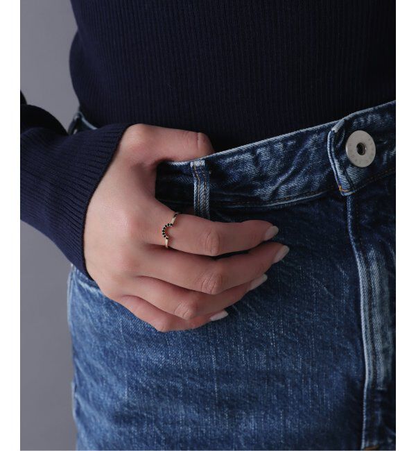 Lilas by Spick&Span「オニキスUリング K10」|リング|