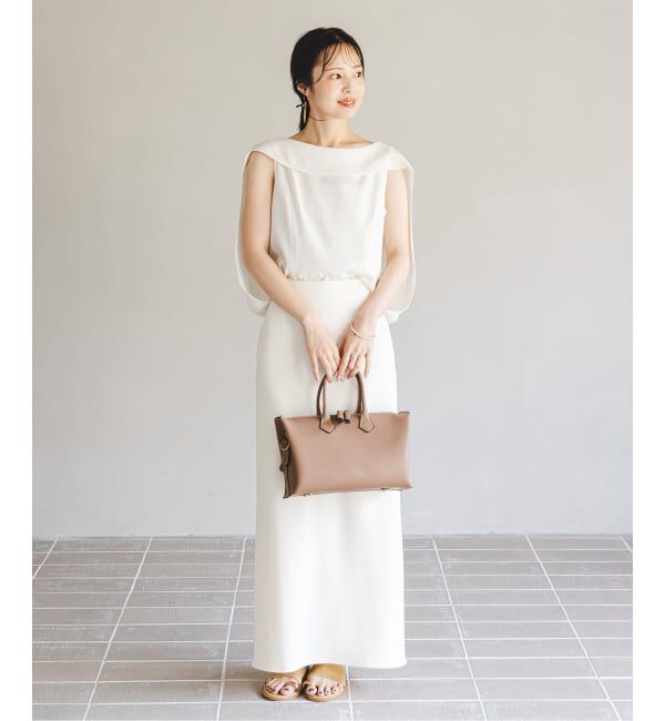 NOBLE「《WEB限定追加》【洗える】バルーンケープブラウス」|シャツ・ブラウス|