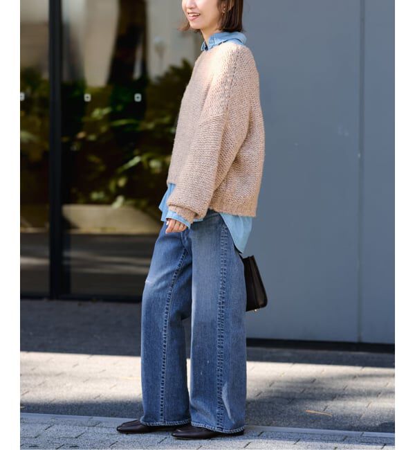 FRAMeWORK「イタリアヤーン furry ニット」|ニット・セーター|