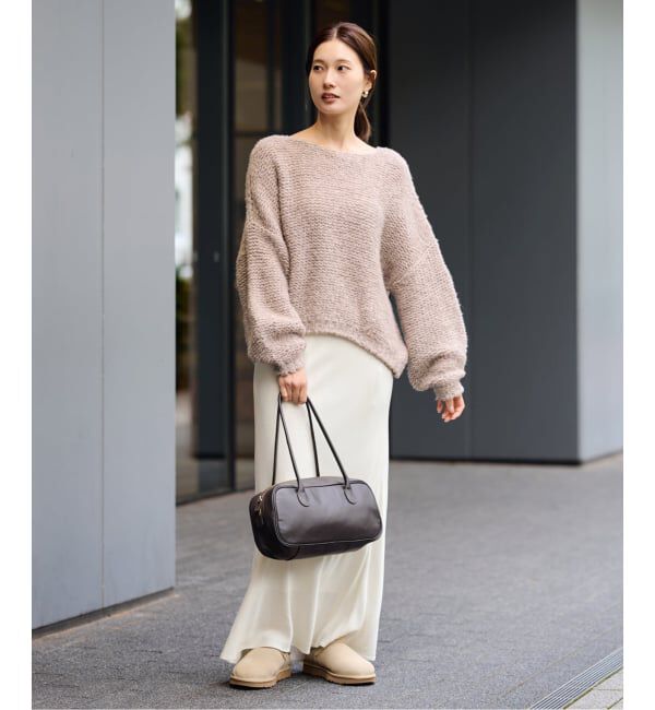 FRAMeWORK「イタリアヤーン furry ニット」|ニット・セーター|