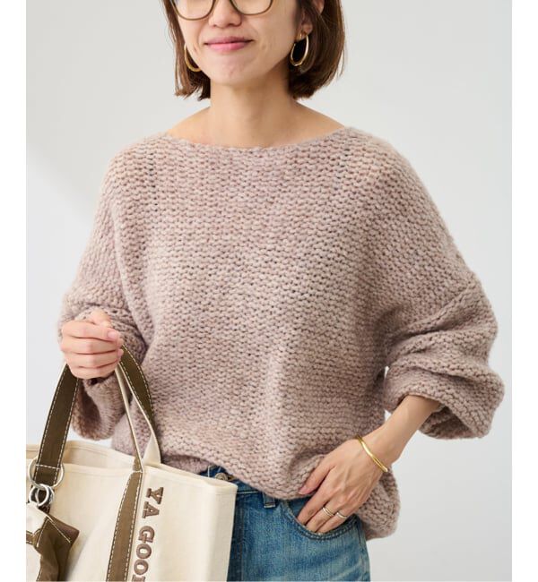 FRAMeWORK「イタリアヤーン furry ニット」|ニット・セーター|