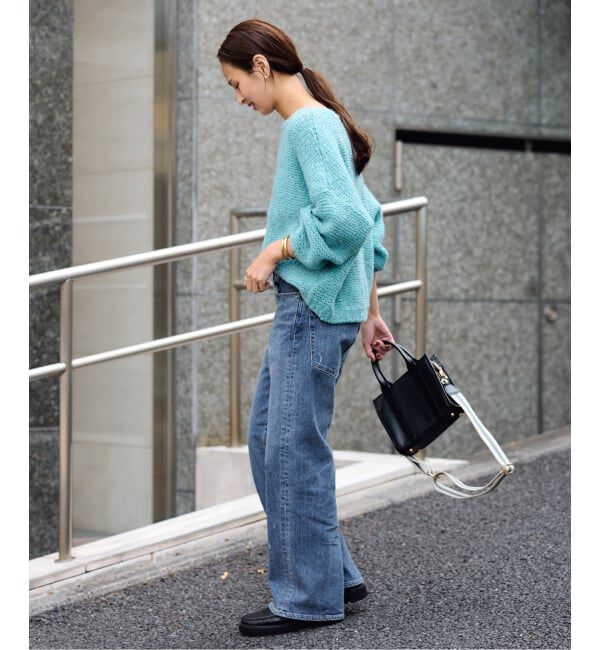 FRAMeWORK「イタリアヤーン furry ニット」|ニット・セーター|