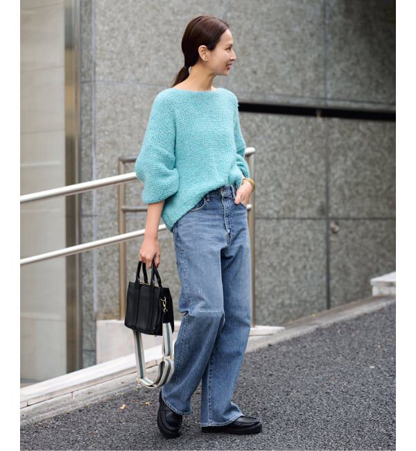 FRAMeWORK「イタリアヤーン furry ニット」|ニット・セーター|