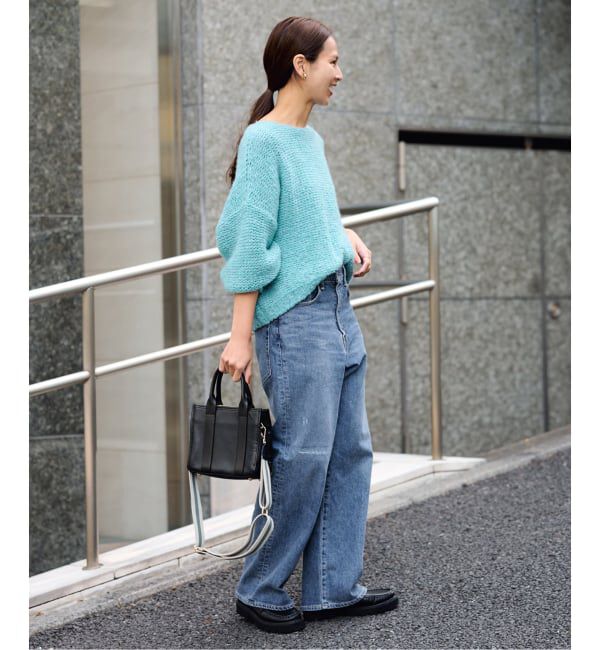 FRAMeWORK「イタリアヤーン furry ニット」|ニット・セーター|