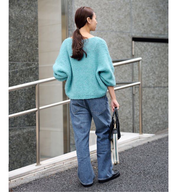 FRAMeWORK「イタリアヤーン furry ニット」|ニット・セーター|