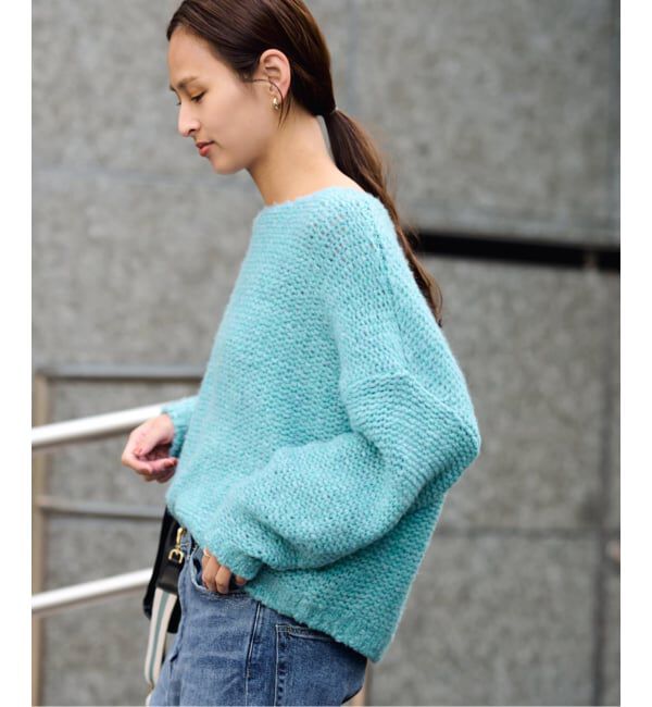 FRAMeWORK「イタリアヤーン furry ニット」|ニット・セーター|