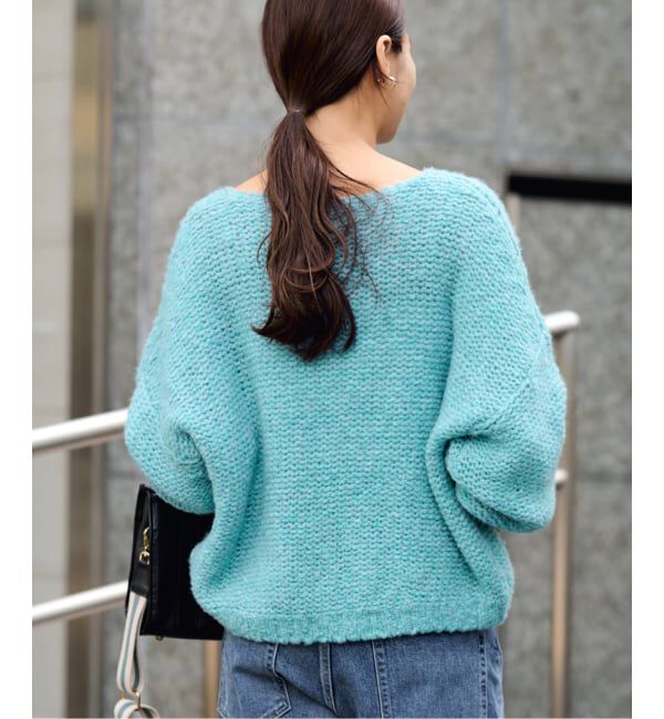 FRAMeWORK「イタリアヤーン furry ニット」|ニット・セーター|