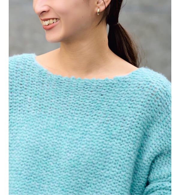 FRAMeWORK「イタリアヤーン furry ニット」|ニット・セーター|