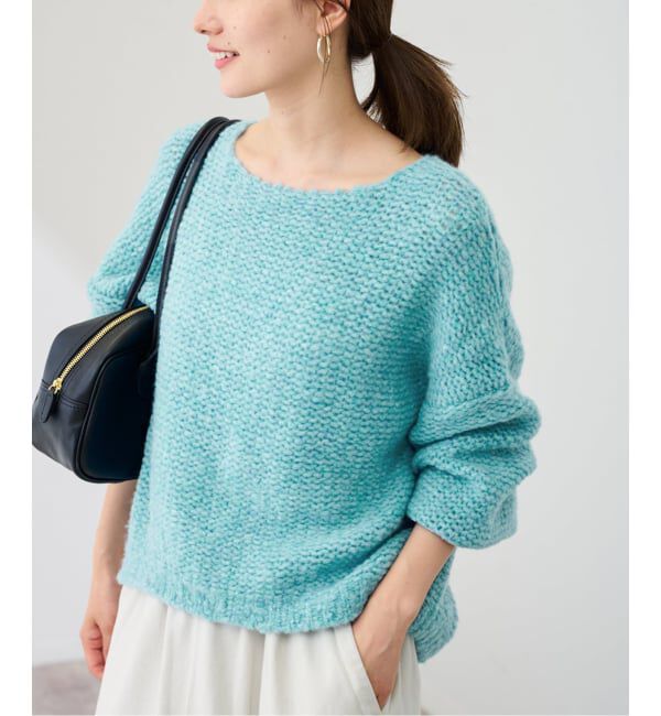 FRAMeWORK「イタリアヤーン furry ニット」|ニット・セーター|