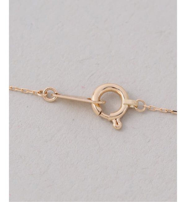 Lilas by Spick&Span「ブラックホールダイヤ1pネックレス K18」|ネックレス|