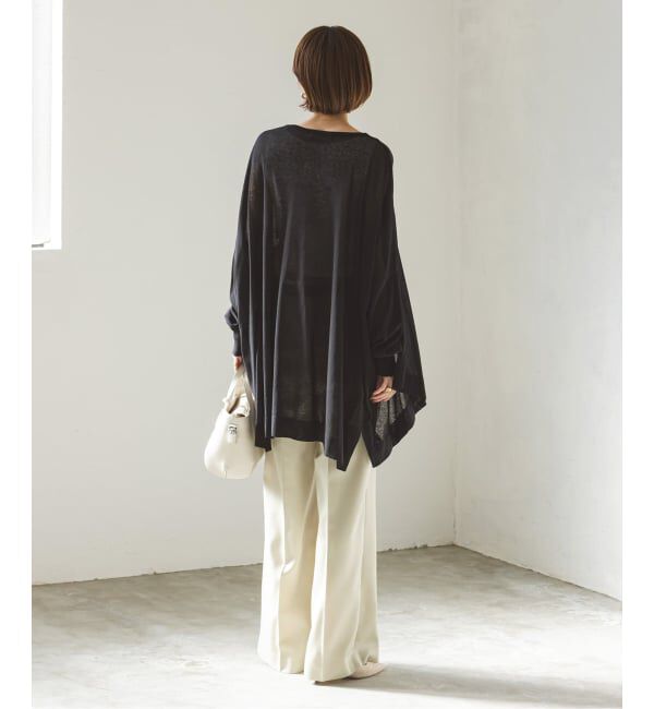 NOBLE「《WEB限定追加予約》18Gシアーカーディガン」|カーディガン|