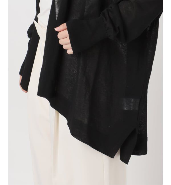 NOBLE「《WEB限定追加予約》18Gシアーカーディガン」|カーディガン|