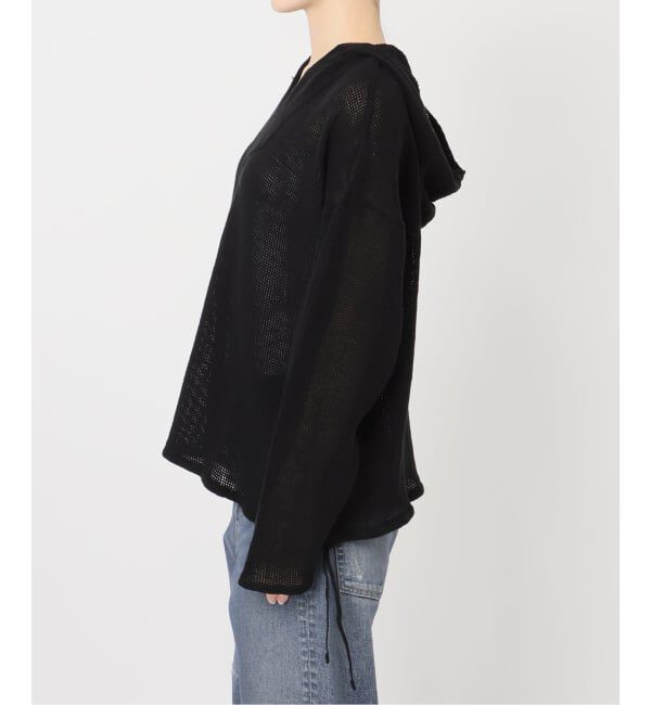 FRAMeWORK「メッシュフードプルオーバー」|Tシャツ・カットソー|