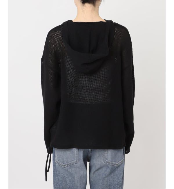 FRAMeWORK「メッシュフードプルオーバー」|Tシャツ・カットソー|