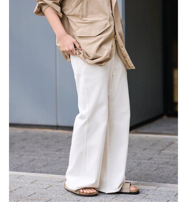 FRAMeWORK「≪追加≫ウェットオゾンセミフレアパンツ」|その他|