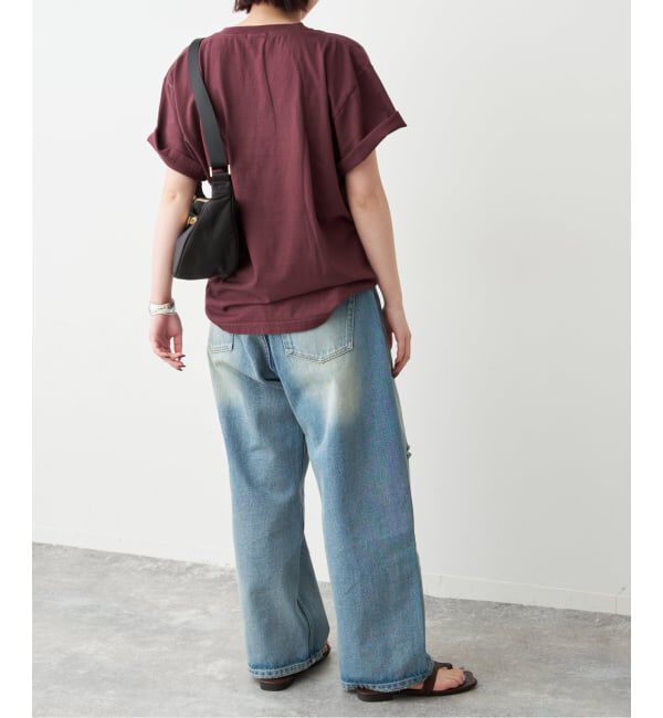 Spick and Span「《予約》AUTHEN / オーセン SS OA CLUSH EMBROIDERY T-SHIRT」|Tシャツ・カットソー|