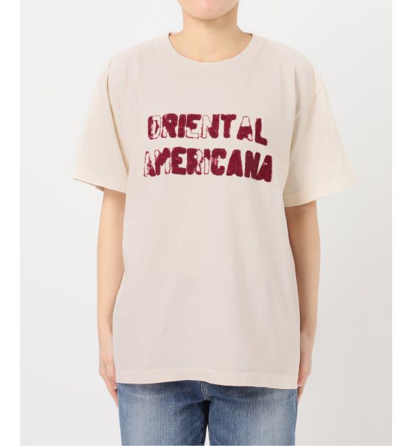 Spick and Span「《予約》AUTHEN / オーセン SS OA CLUSH EMBROIDERY T-SHIRT」|Tシャツ・カットソー|