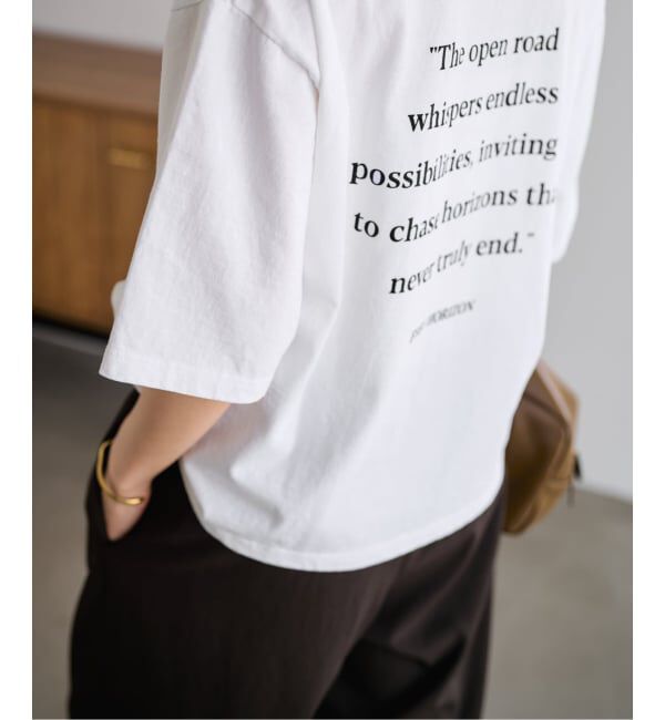 FRAMeWORK「≪予約≫PHOTO T-SHIRT」|Tシャツ・カットソー|