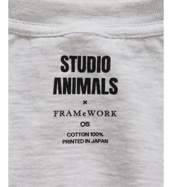 FRAMeWORK「≪予約≫STUDIO ANIMALS 別注Animals Let」|Tシャツ・カットソー|