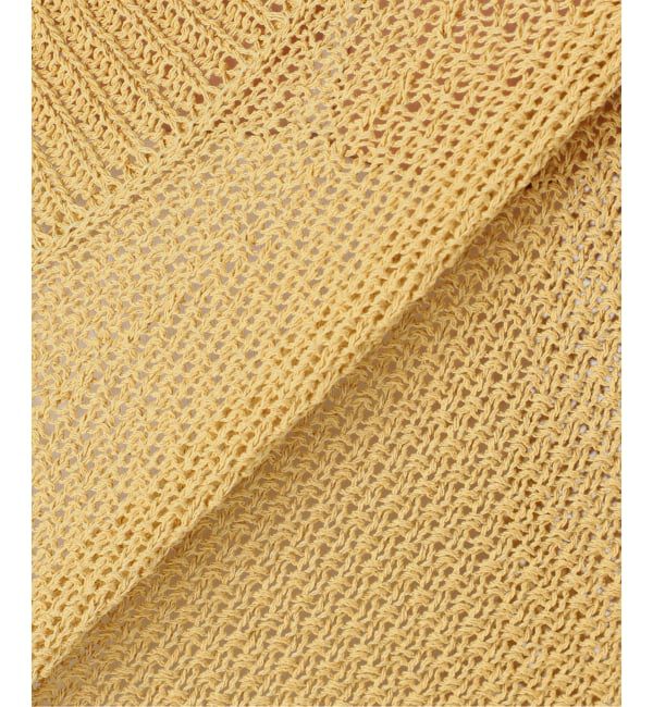 NOBLE「《追加予約》ペーパーヤーンVネック プルオーバー」|ニット・セーター|