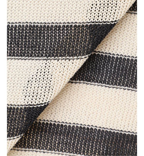 NOBLE「《WEB限定追加予約2》ペーパーヤーン裏天竺プルオーバー」|ニット・セーター|