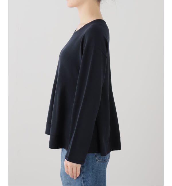  「【洗える】ペプラムニット」|ニット・セーター|