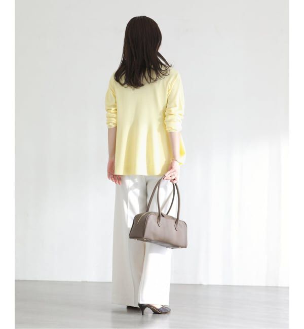  「【洗える】ペプラムニット」|ニット・セーター|