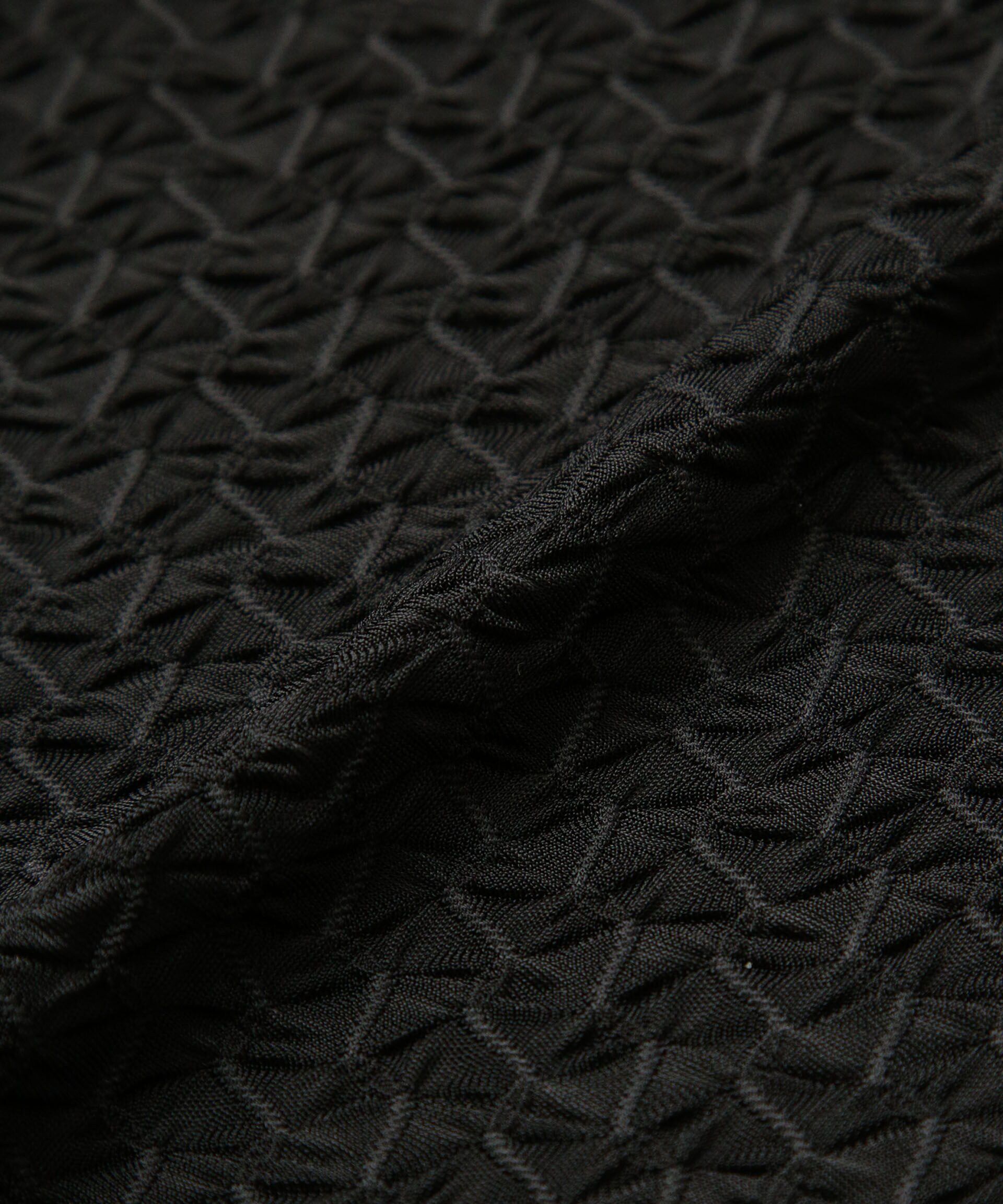 nano･universe「前後2wayシャーリングカットトップス」|Tシャツ・カットソー|