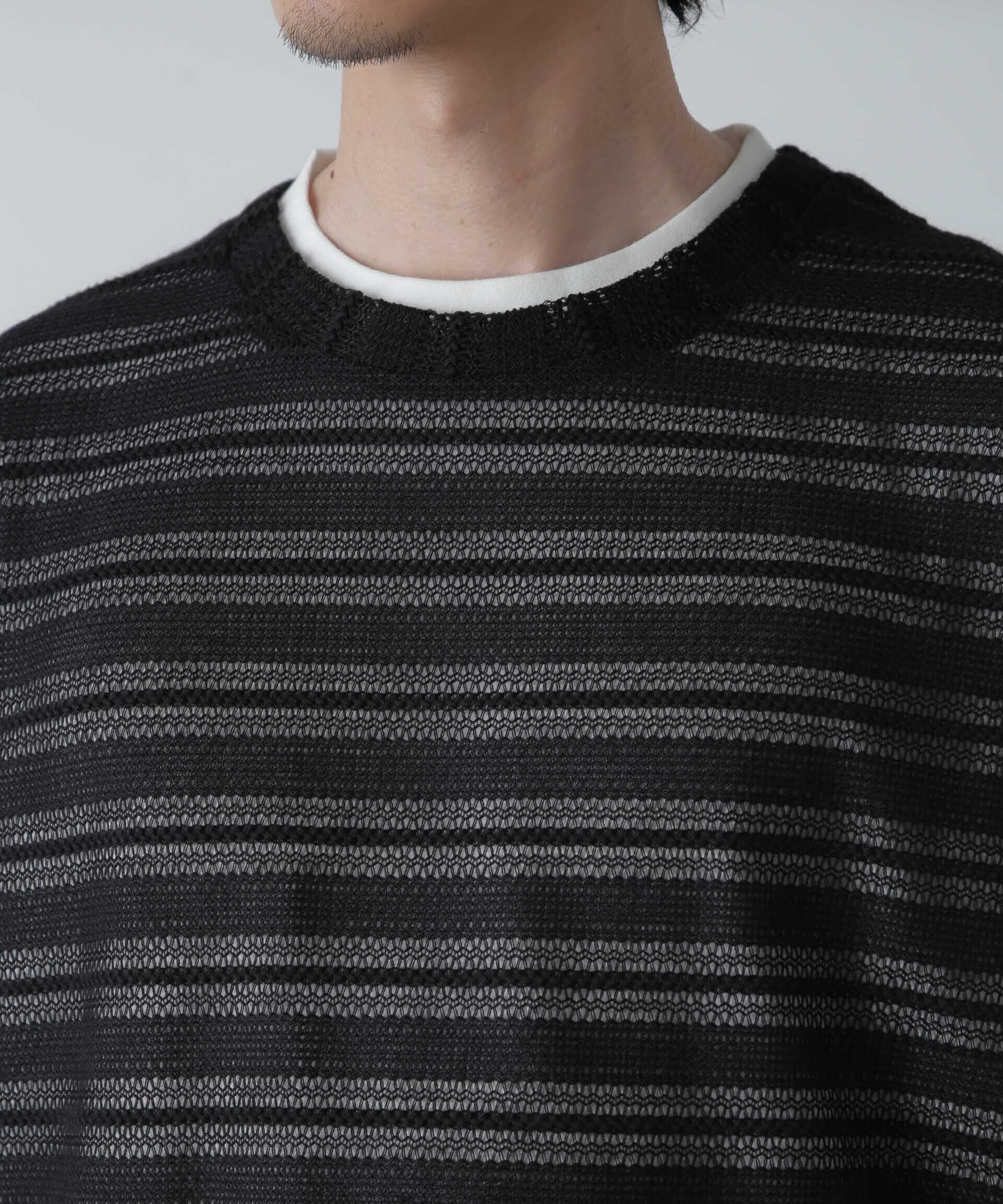 nano･universe「かぎ針アンサンブルTシャツ」|Tシャツ・カットソー|