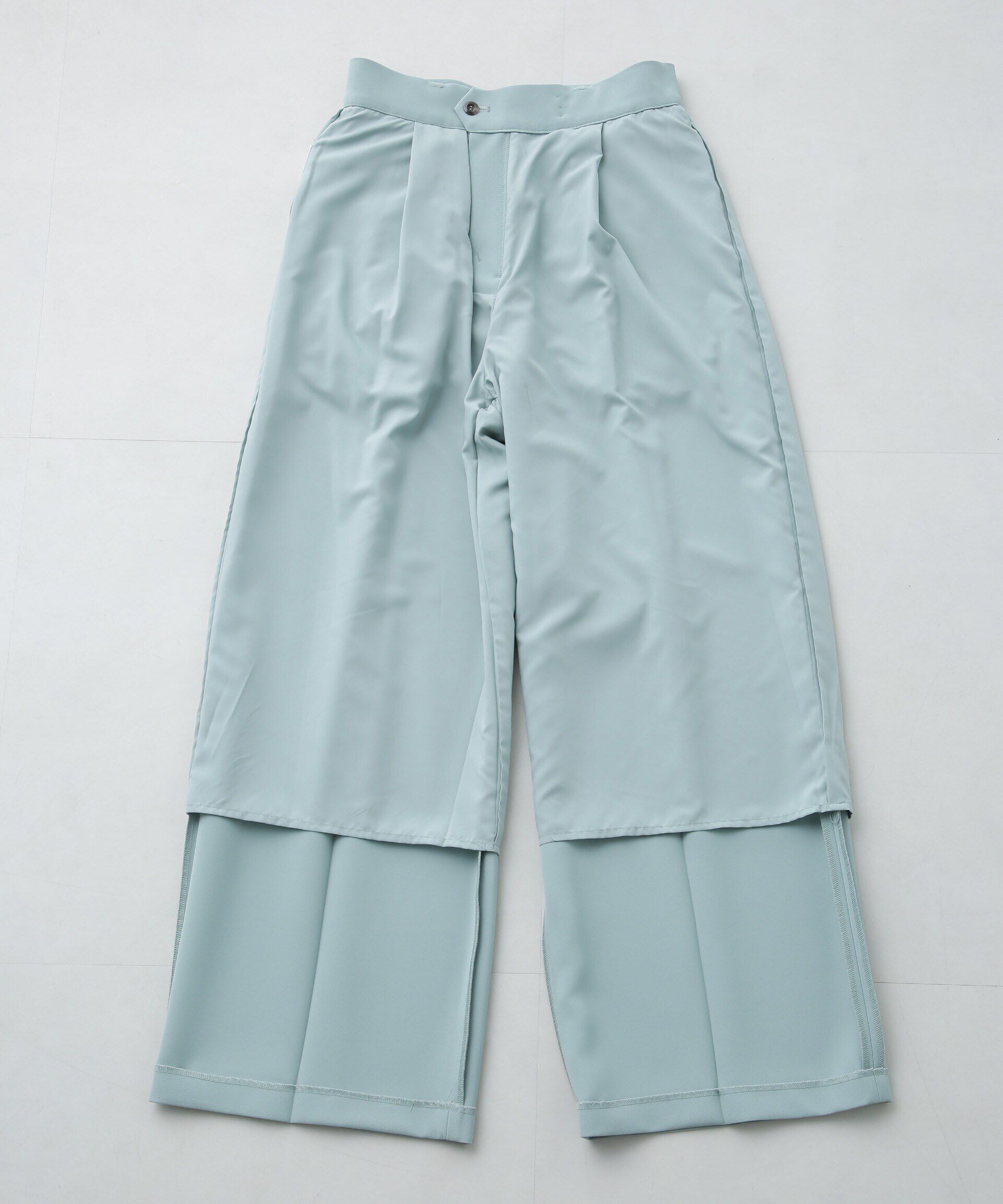 nano･universe「ツイルワイドスラックス」|チノ|