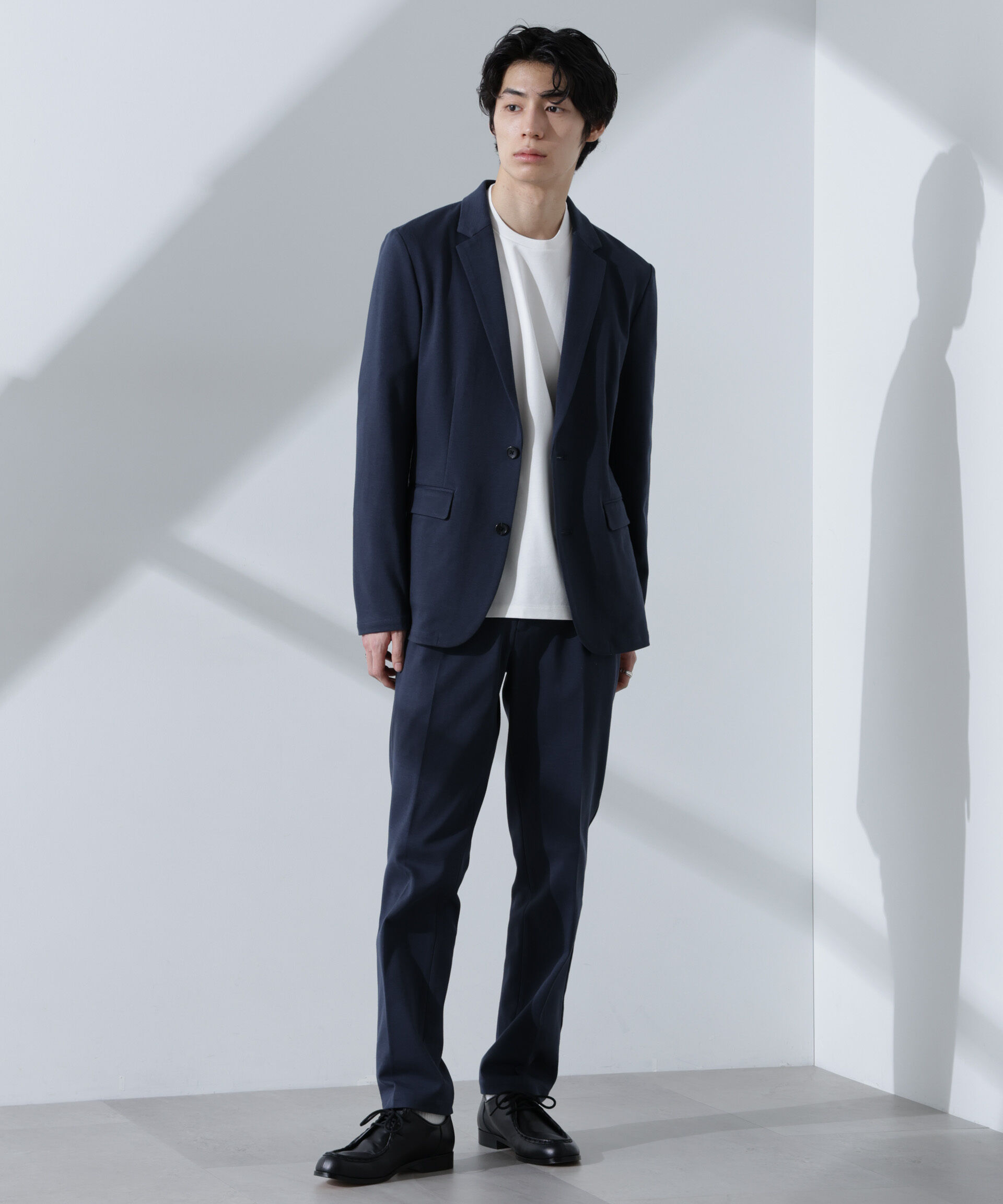 nano･universe「ストレッチカノコスラックス(セットアップ可)」|チノ|