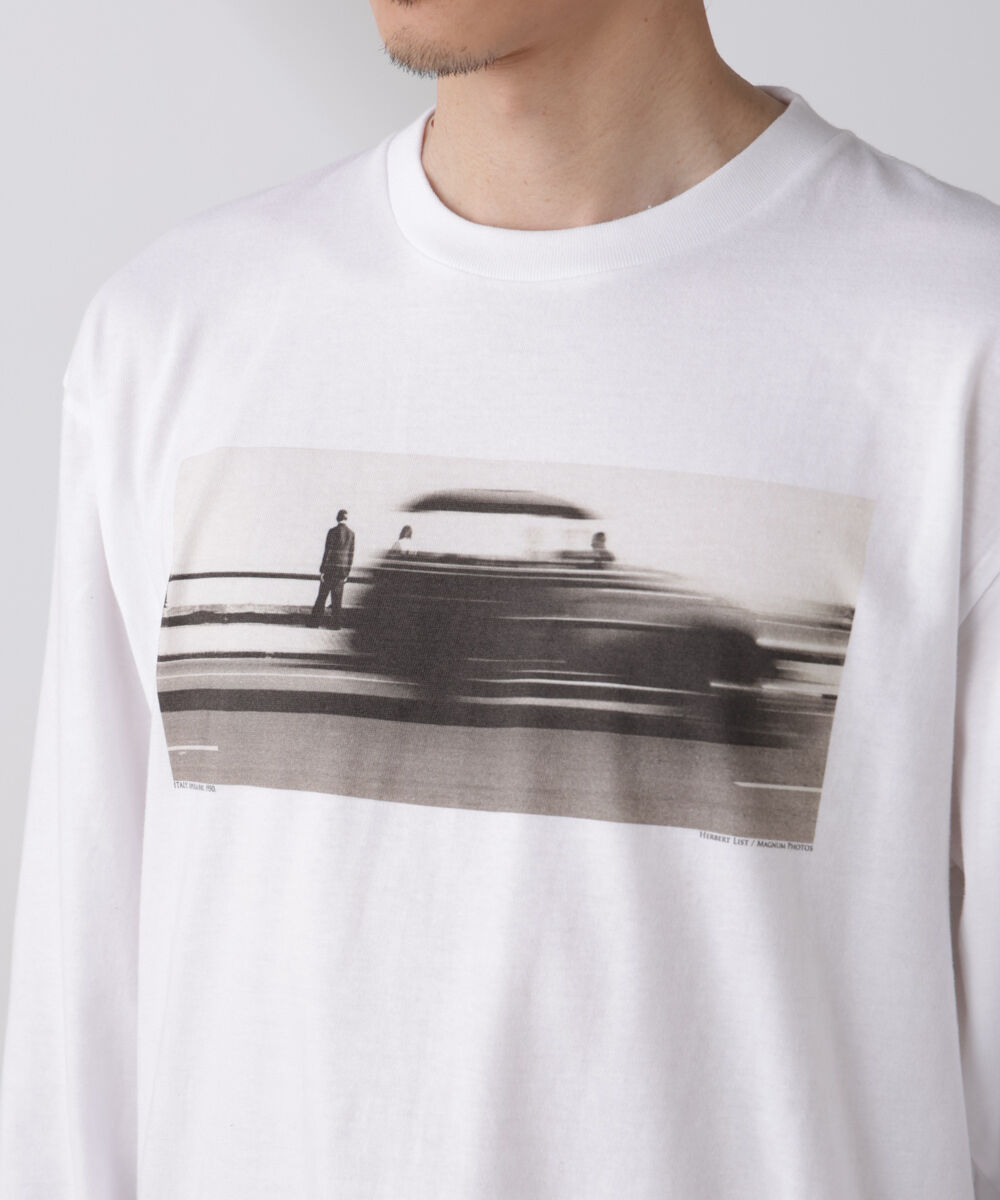 nano･universe「「着るアート」Herbert List/Magnum Photos Tシャツ長袖 ITALY」|Tシャツ・カットソー|
