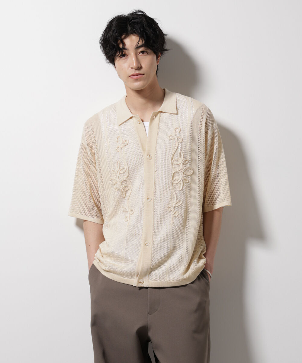 nano･universe「クラフトシャツ 半袖」|シャツ・ブラウス|