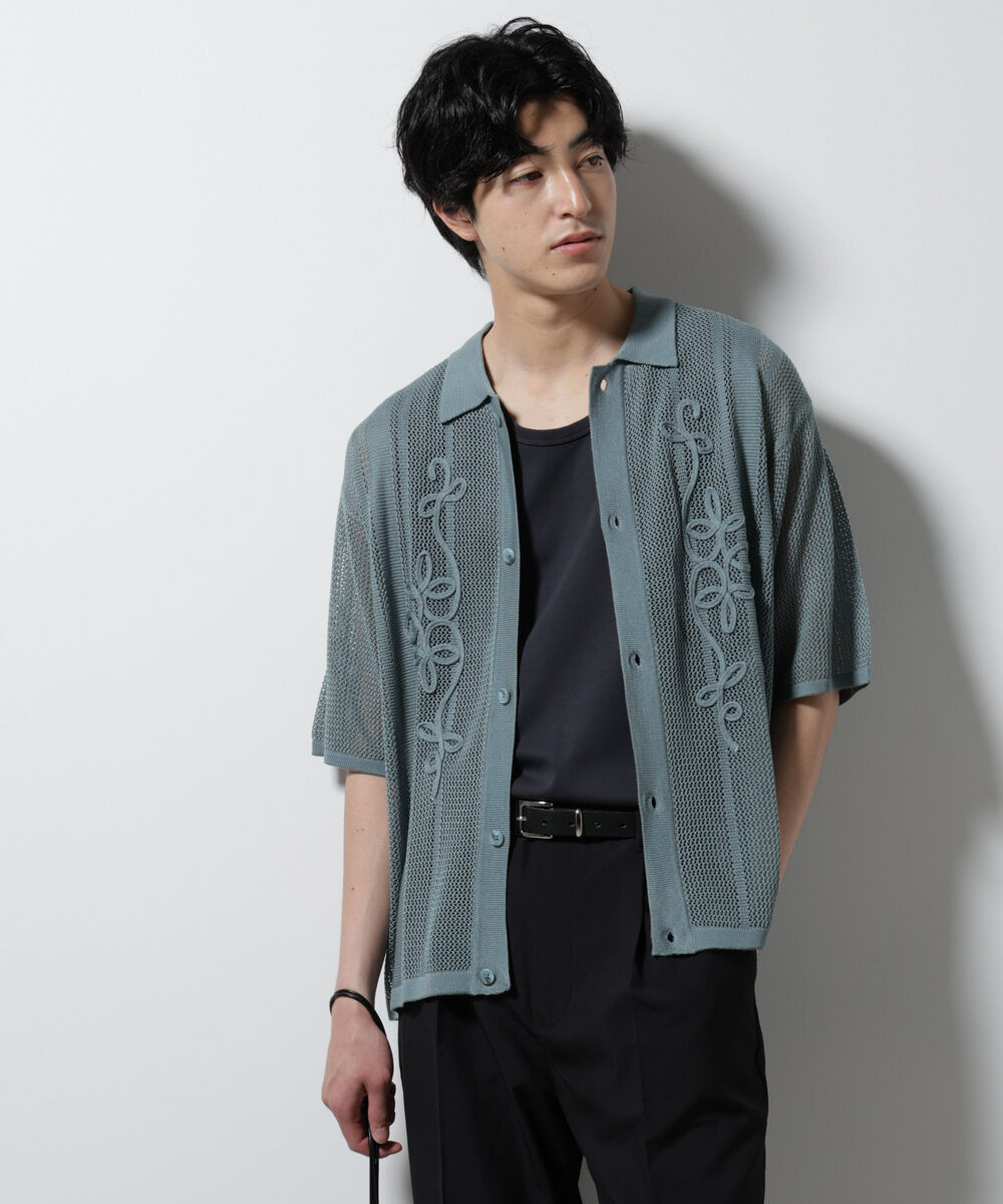 nano･universe「クラフトシャツ 半袖」|シャツ・ブラウス|