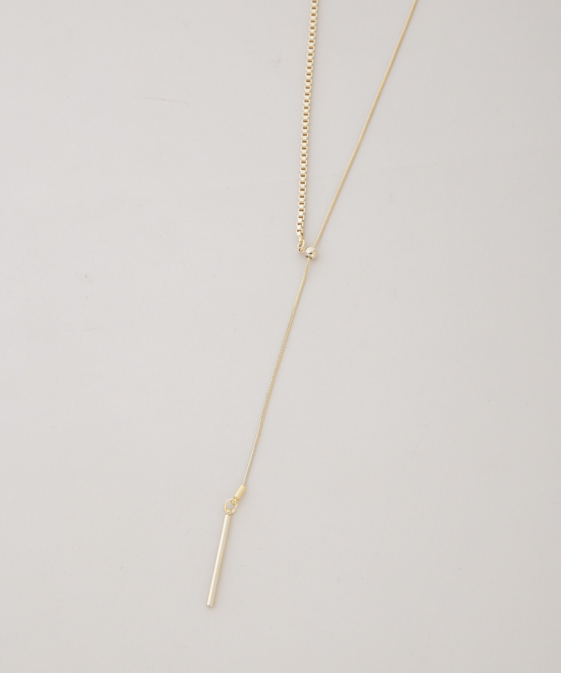 nano･universe「スライドアジャスターネックレス」|ネックレス|