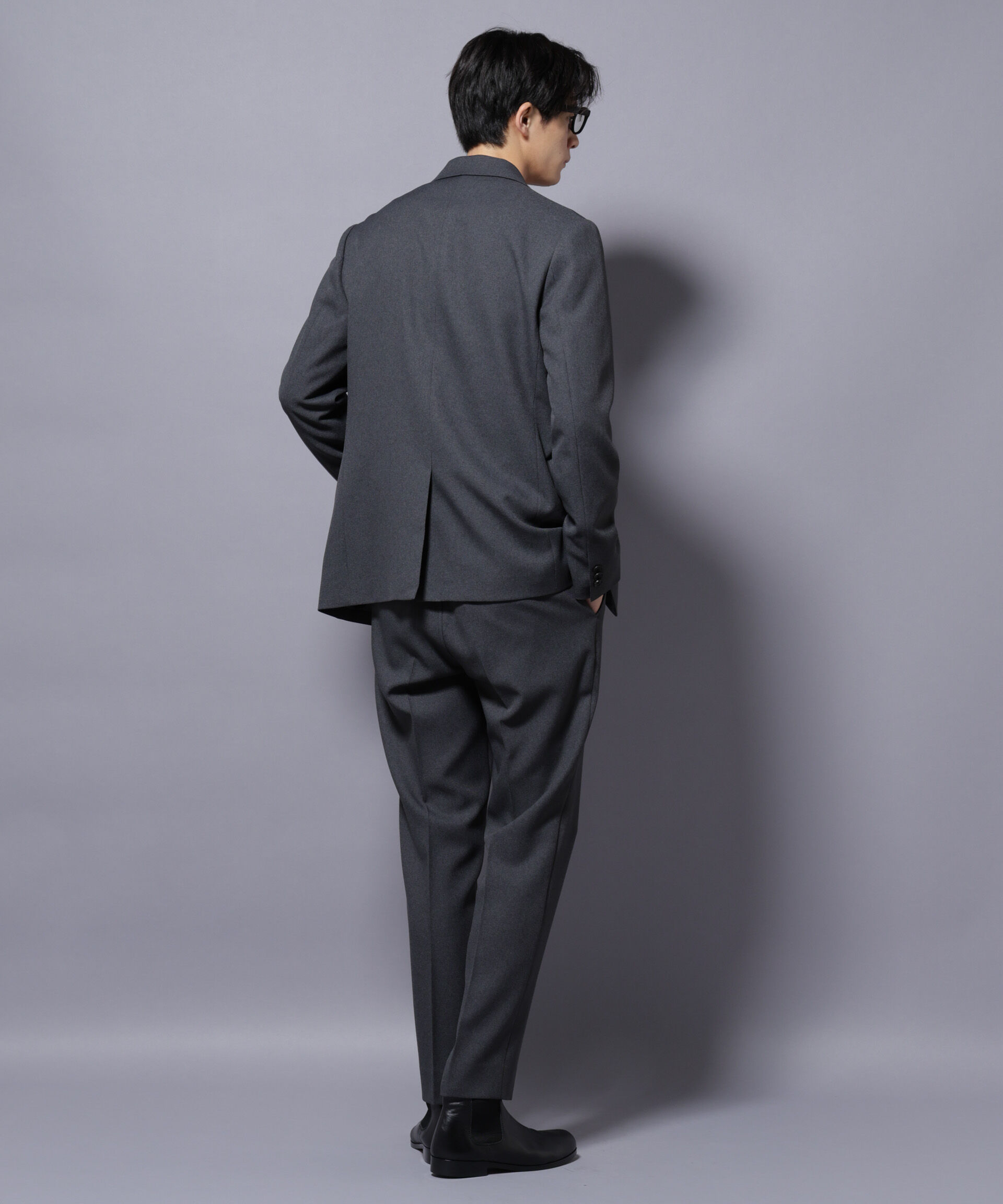 nano･universe「「Damerino」LANATEC(R) メランジツイルセットアップ」|スーツ|