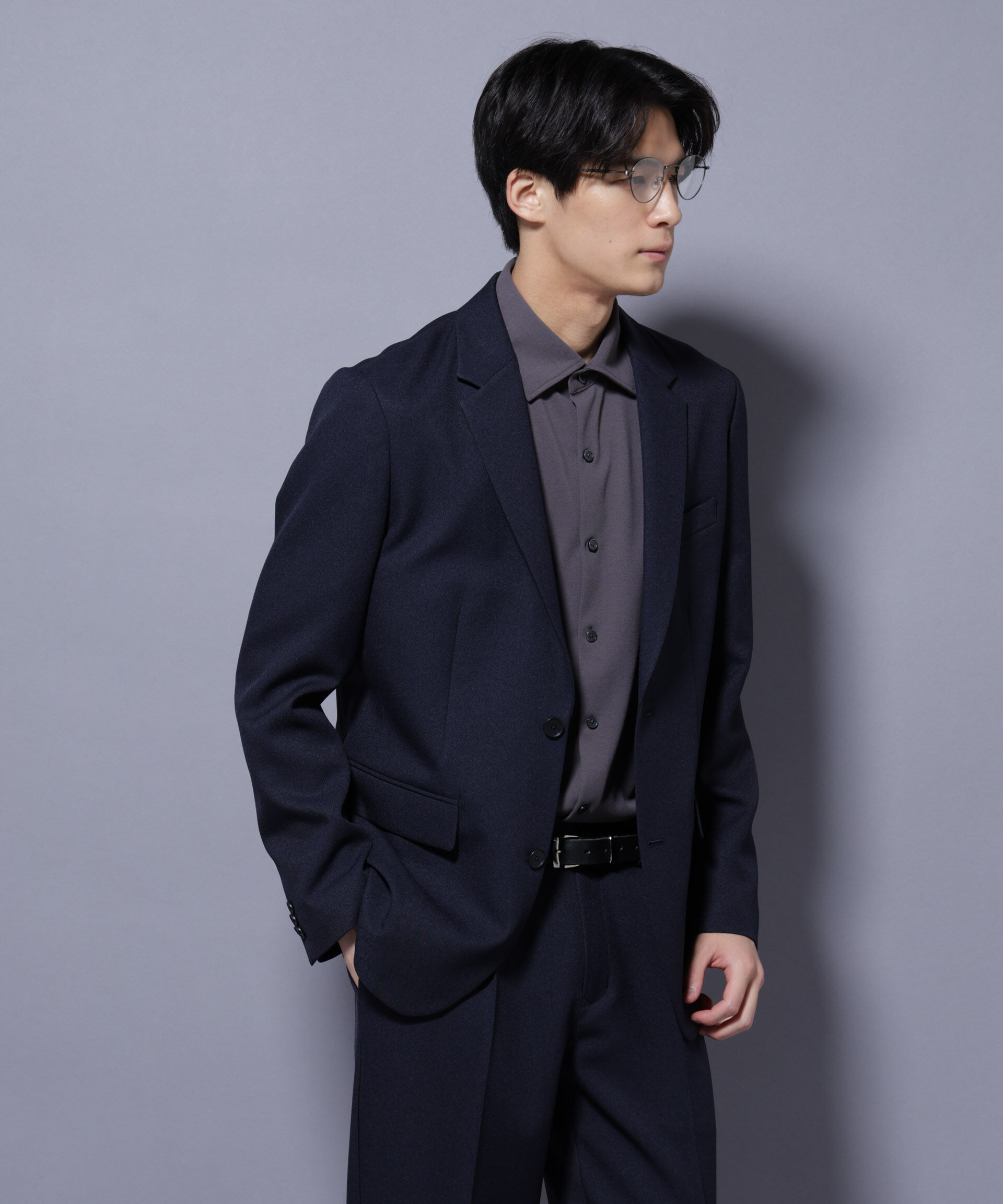 nano･universe「「Damerino」LANATEC(R) メランジツイルセットアップ」|スーツ|