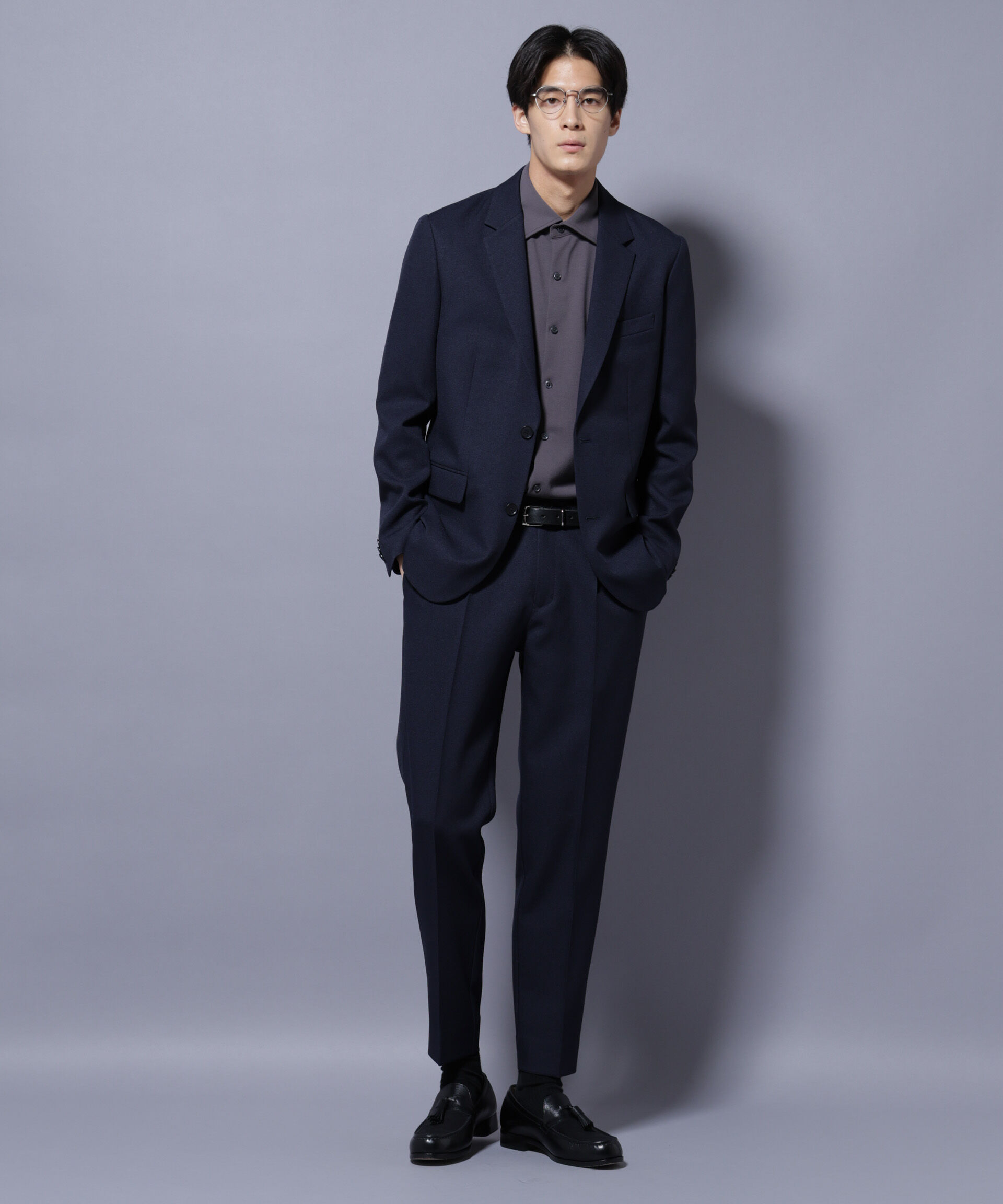 nano･universe「「Damerino」LANATEC(R) メランジツイルセットアップ」|スーツ|