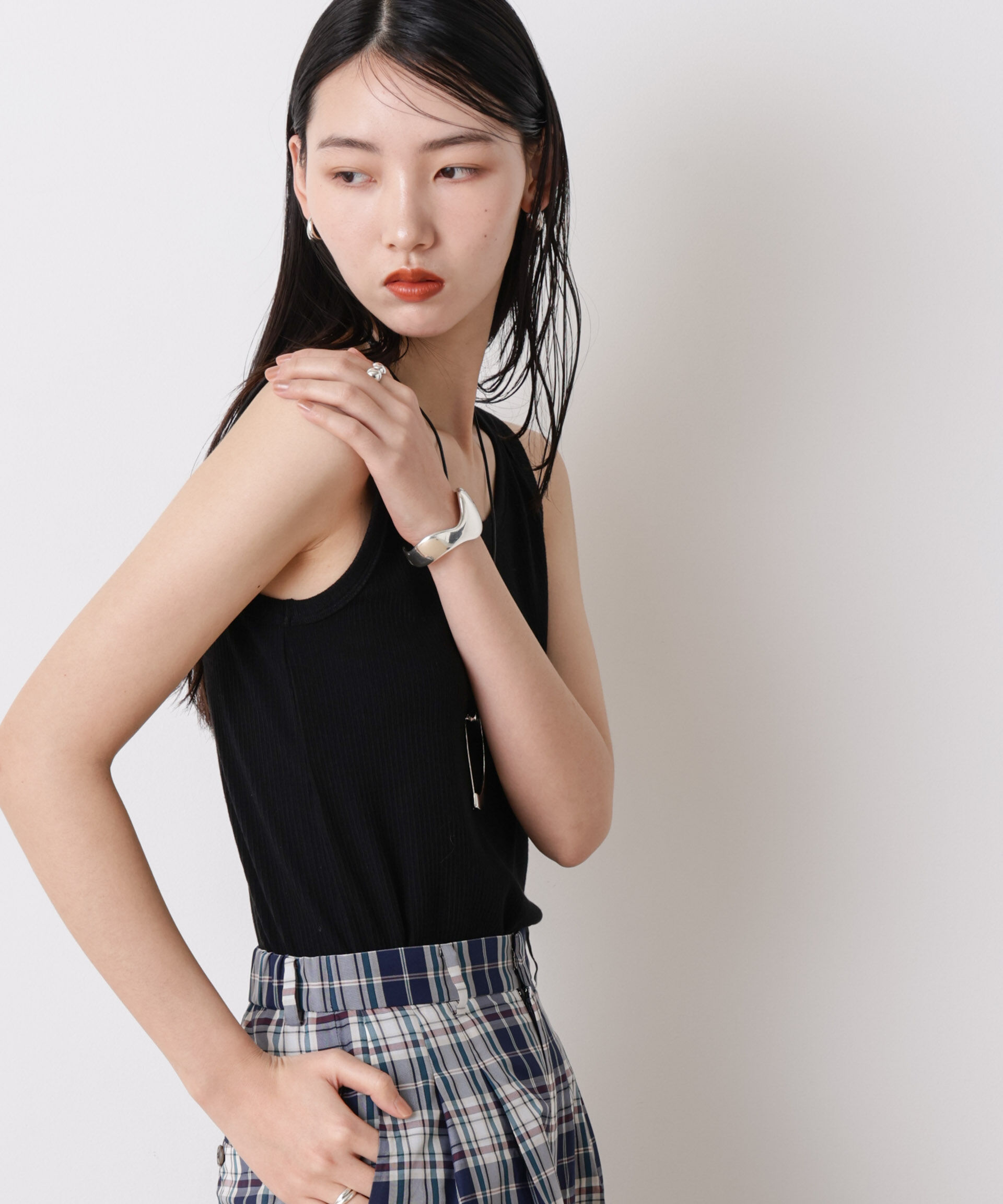 nano･universe「「STEVELOUR」リュクステレコタンクトップ」|Tシャツ・カットソー|