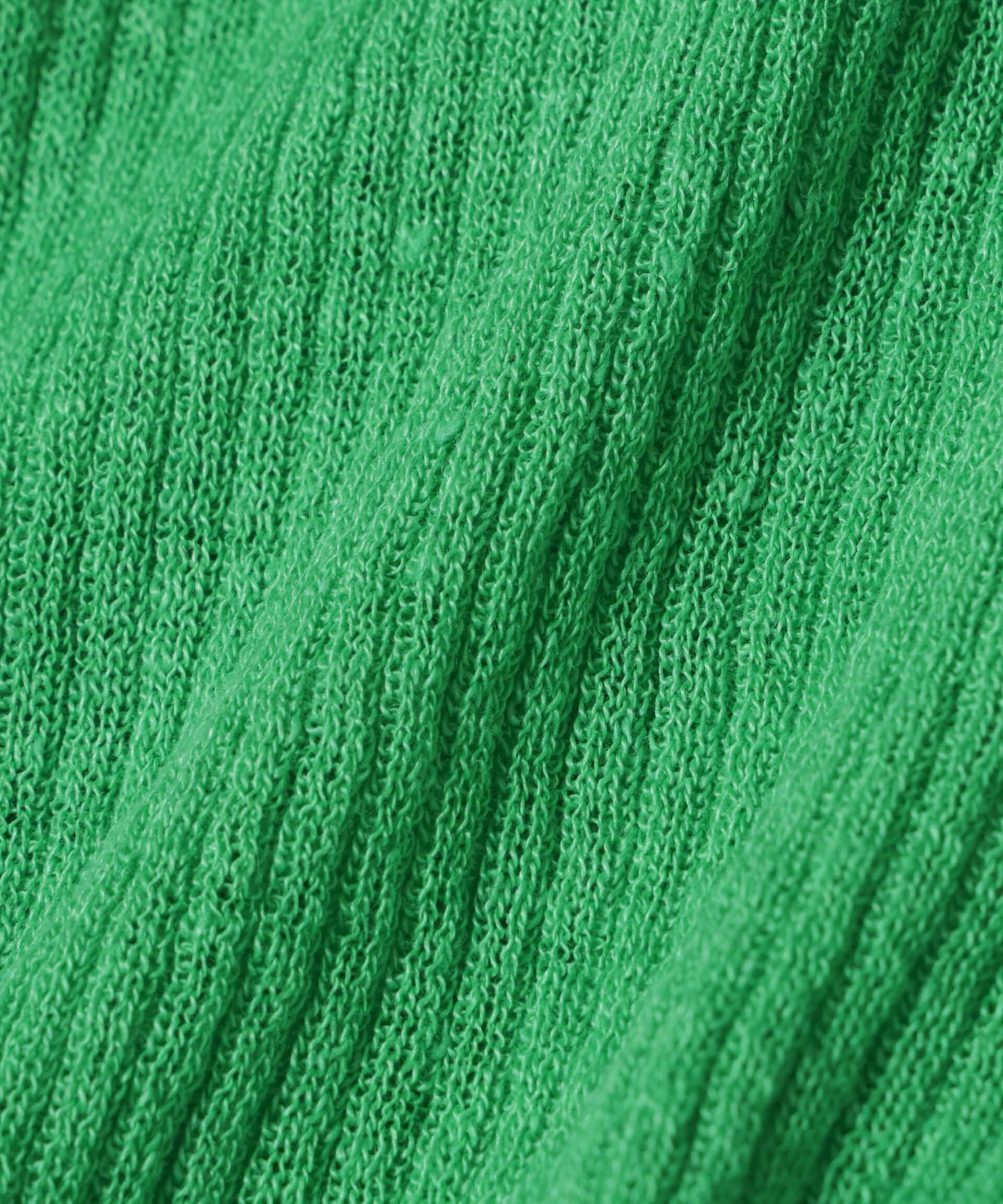 nano･universe「European Flax リブカーディガン」|ニット・セーター|