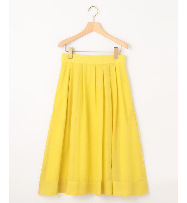 組曲「【洗える・シワになりにくい】カラーボイル シアーフレアスカート」|スカート|