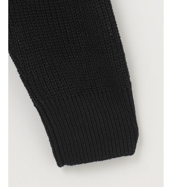 自由区「【XSサイズ～/洗える】リネンミドルゲージボートネック ニット」|ニット・セーター|