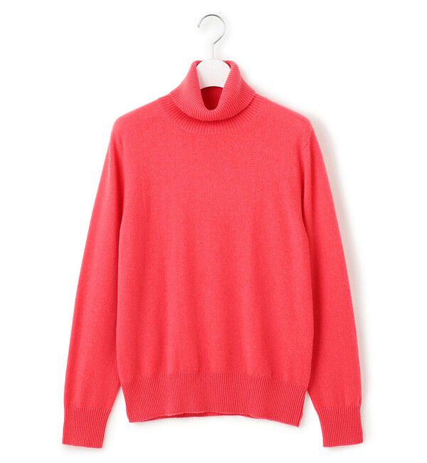 23区「【滝沢眞規子さん着用/BAILA掲載/洗える】ピュアカシミヤ タートルネック ニット」|ニット・セーター|