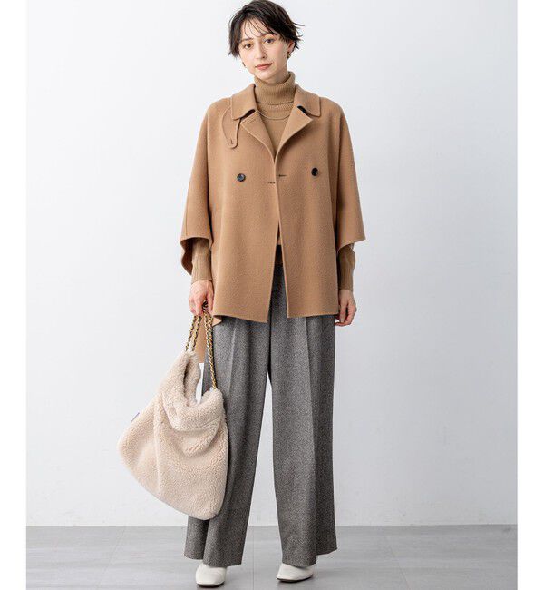 23区「【滝沢眞規子さん着用/BAILA掲載/洗える】ピュアカシミヤ タートルネック ニット」|ニット・セーター|