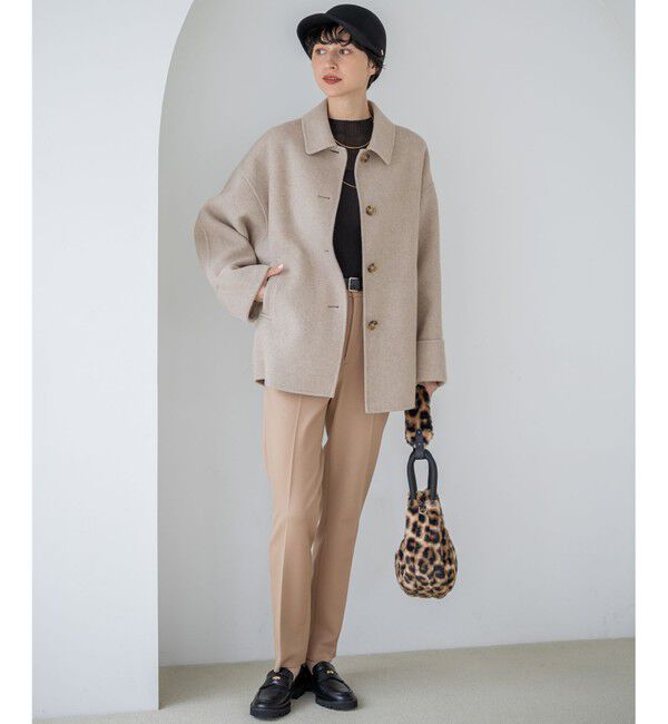 23区「【VERY掲載】MANTECOPure リバー ステンカラーコート」|ステンカラーコート|