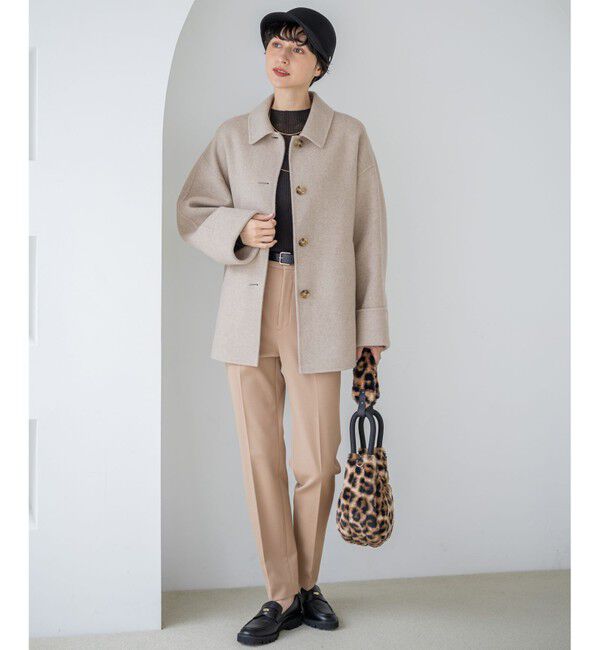 23区「【VERY掲載】MANTECOPure リバー ステンカラーコート」|ステンカラーコート|