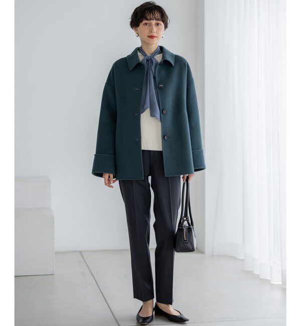 23区「【VERY掲載】MANTECOPure リバー ステンカラーコート」|ステンカラーコート|