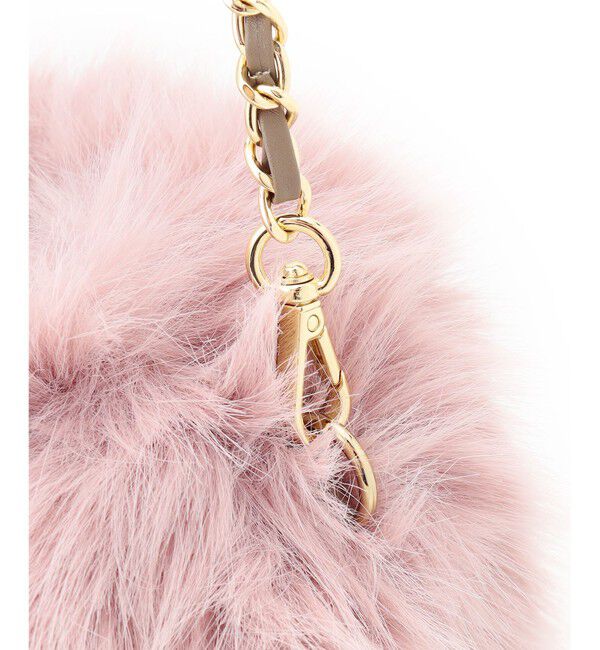 23区「【見上愛さん着用】フェイクファー チャーム バッグ」|ショルダー・メッセンジャー|