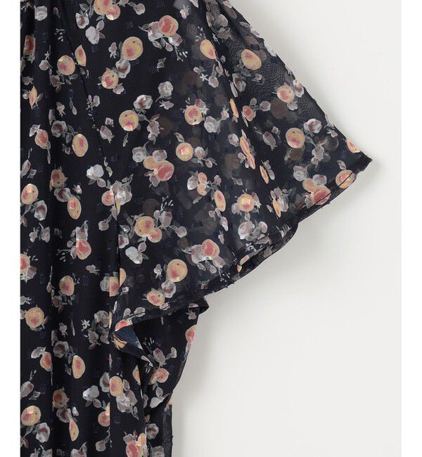 any SiS「【洗える】ニュアンスピーチ ワンピース」|ワンピース|