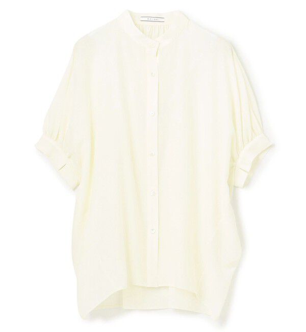 BEIGE,「【洗える】AMARYLLIS / シアーパフオーバーサイズブラウス」|シャツ・ブラウス|